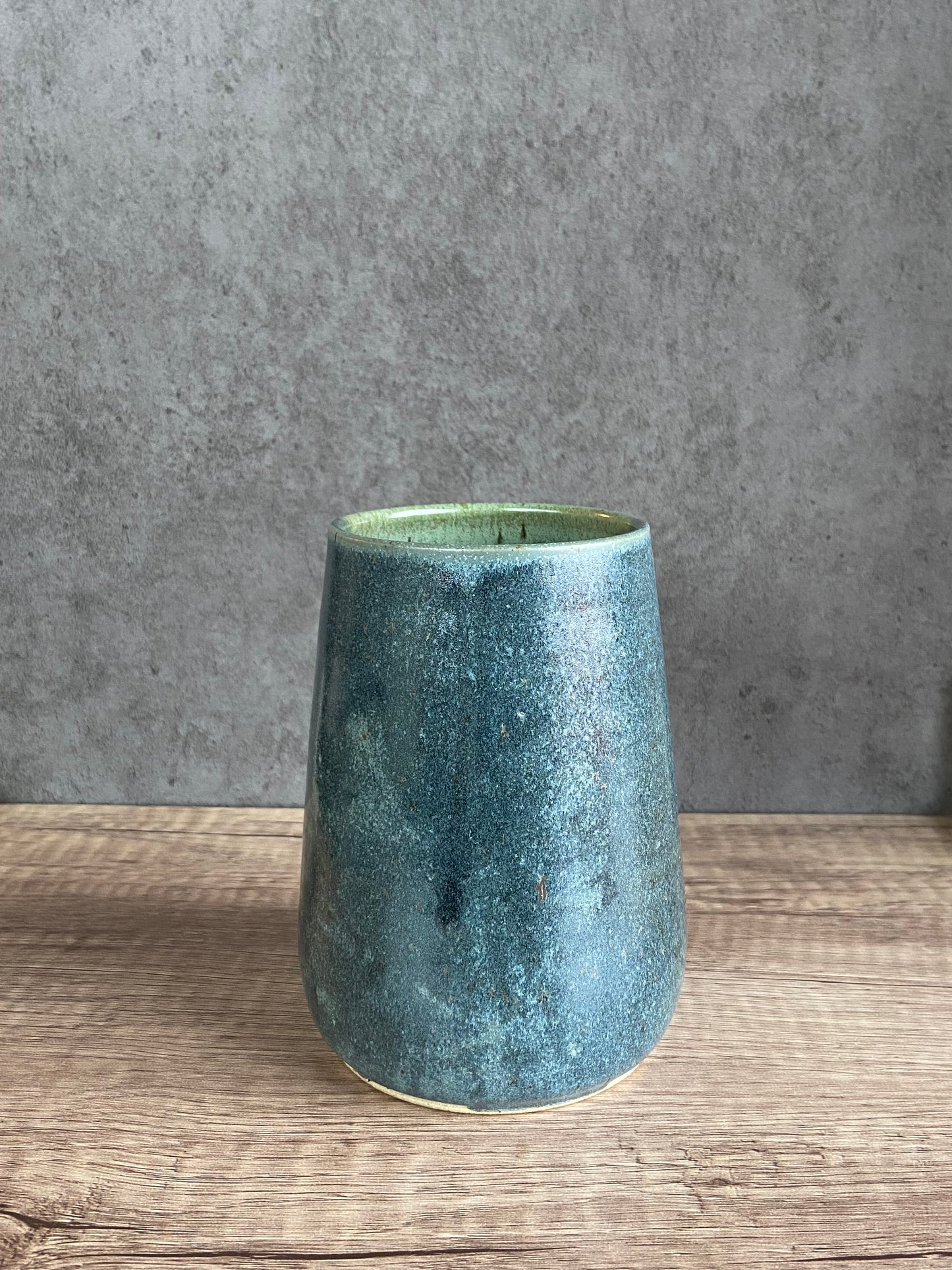 Green Blue Vase