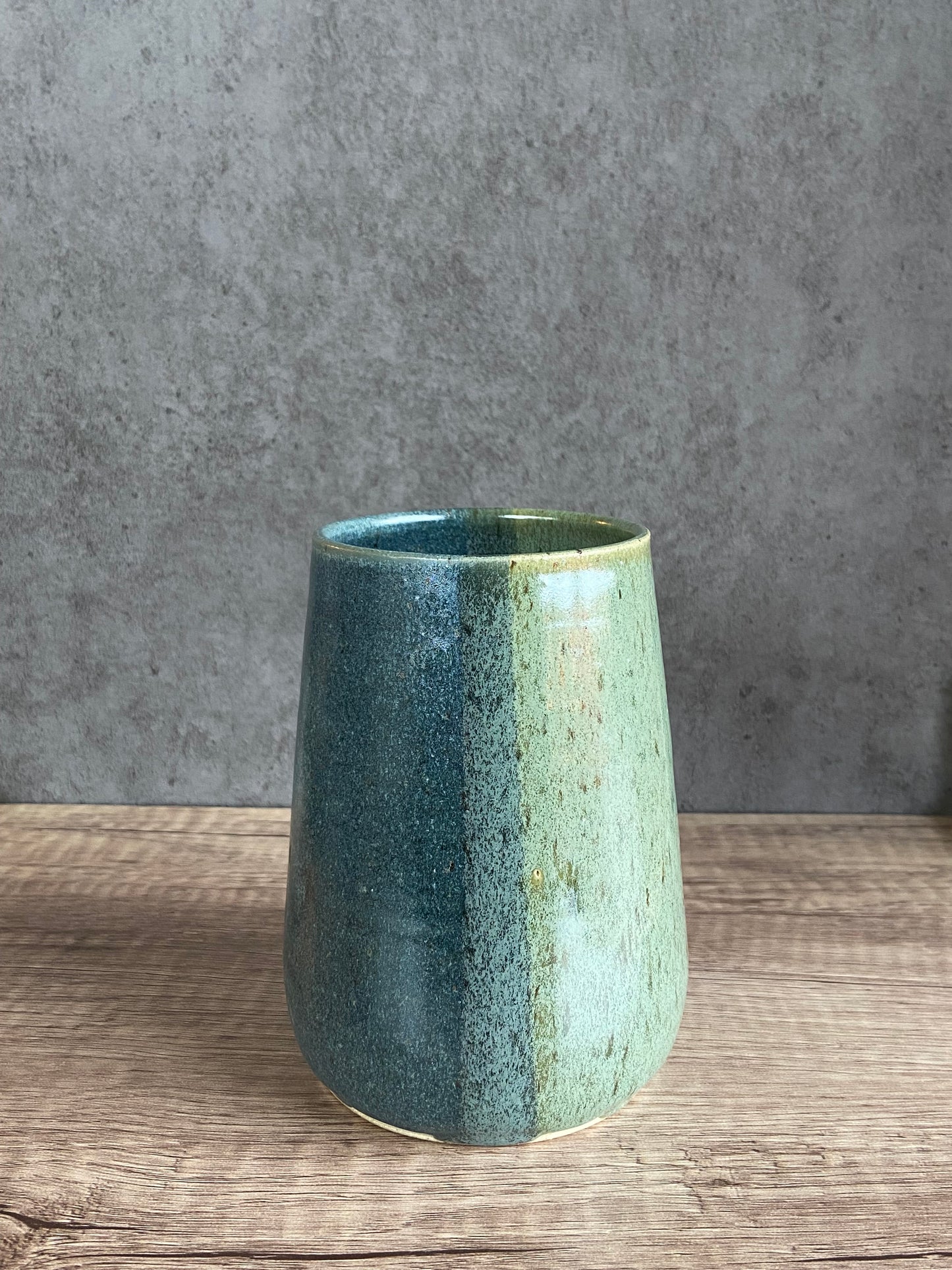 Green Blue Vase