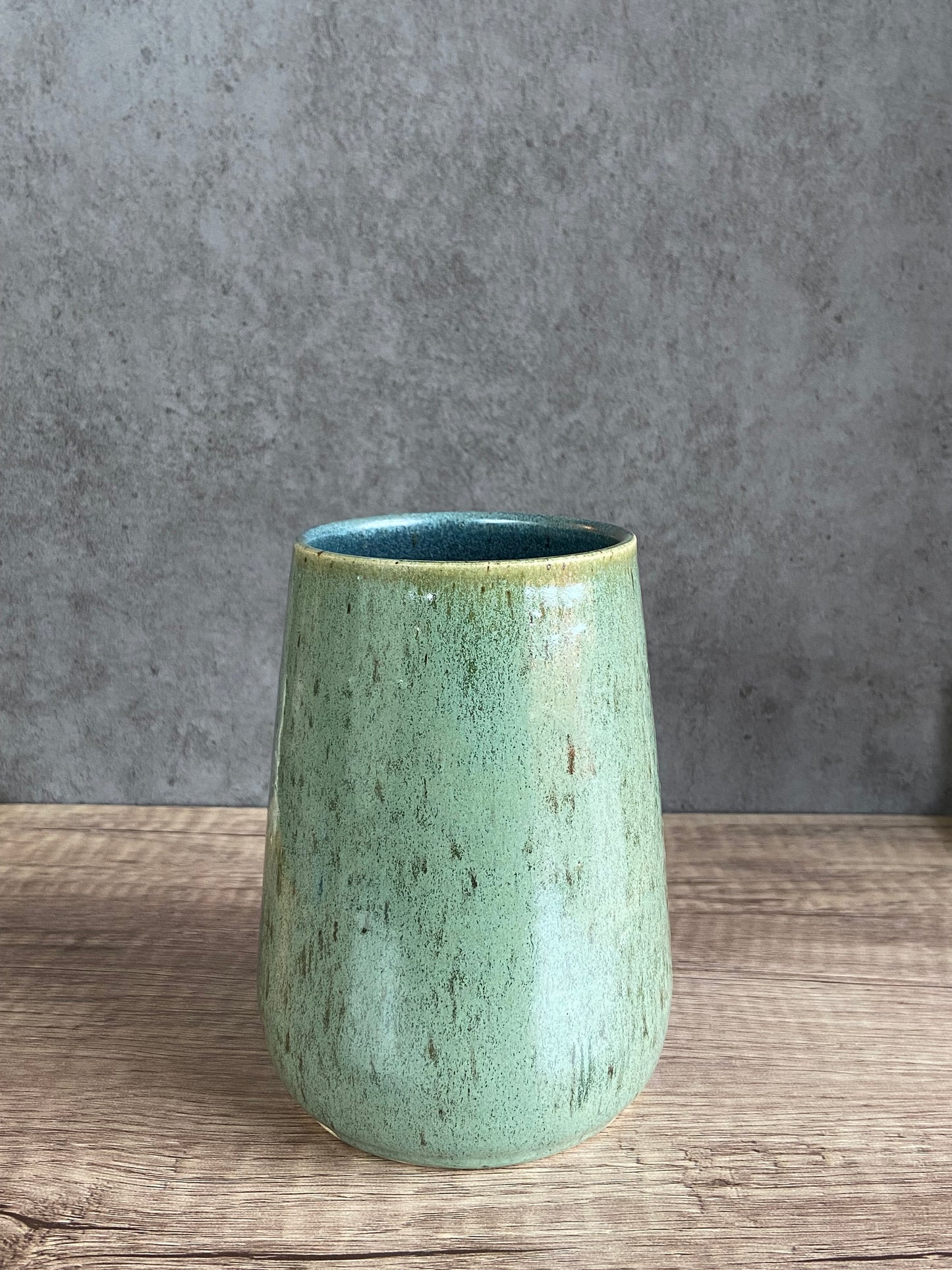 Green Blue Vase