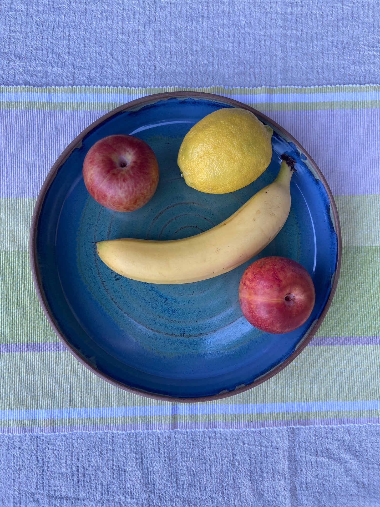 Spearmint and Blue Serving Platter