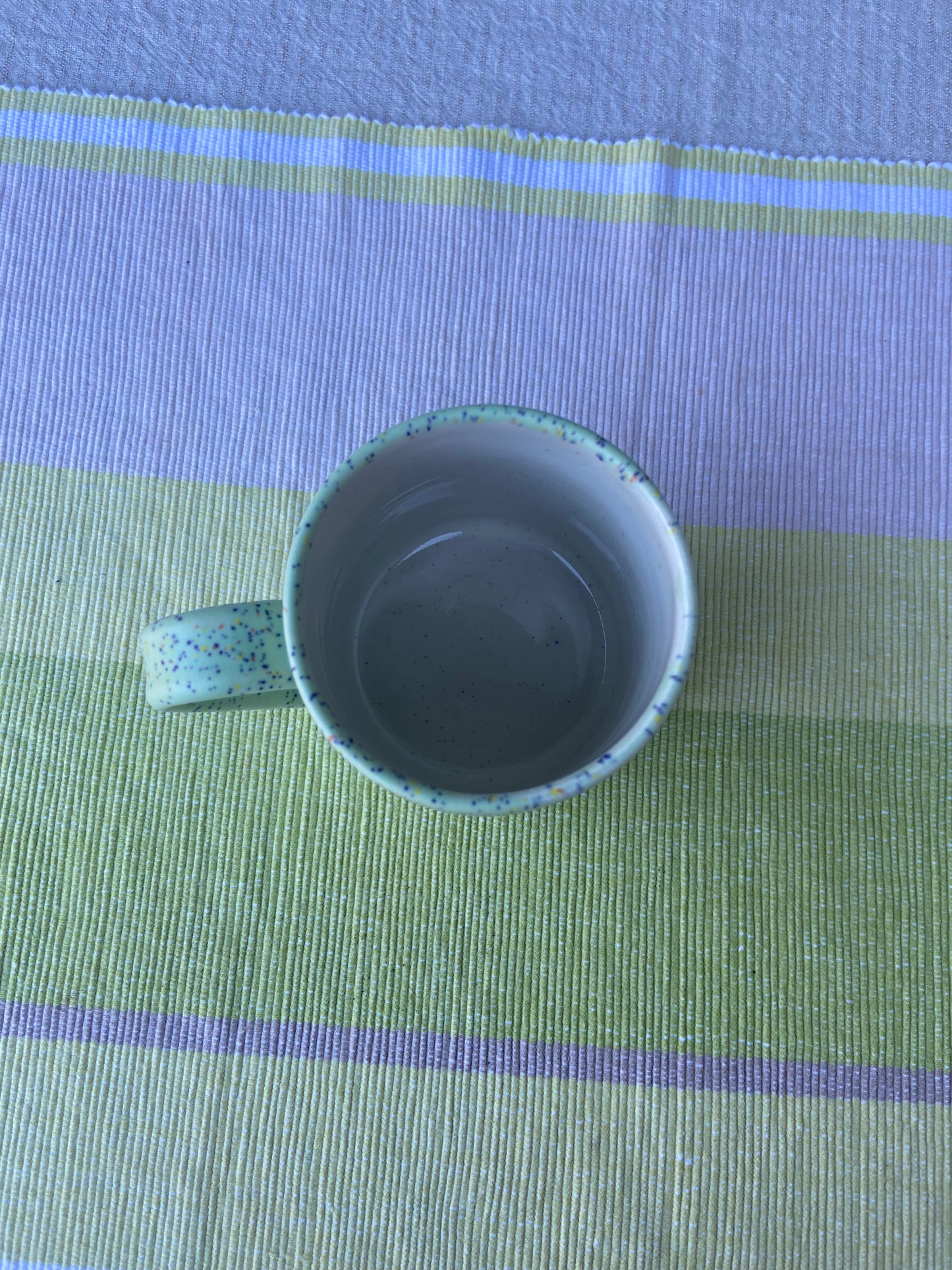 Mint Confetti Mug