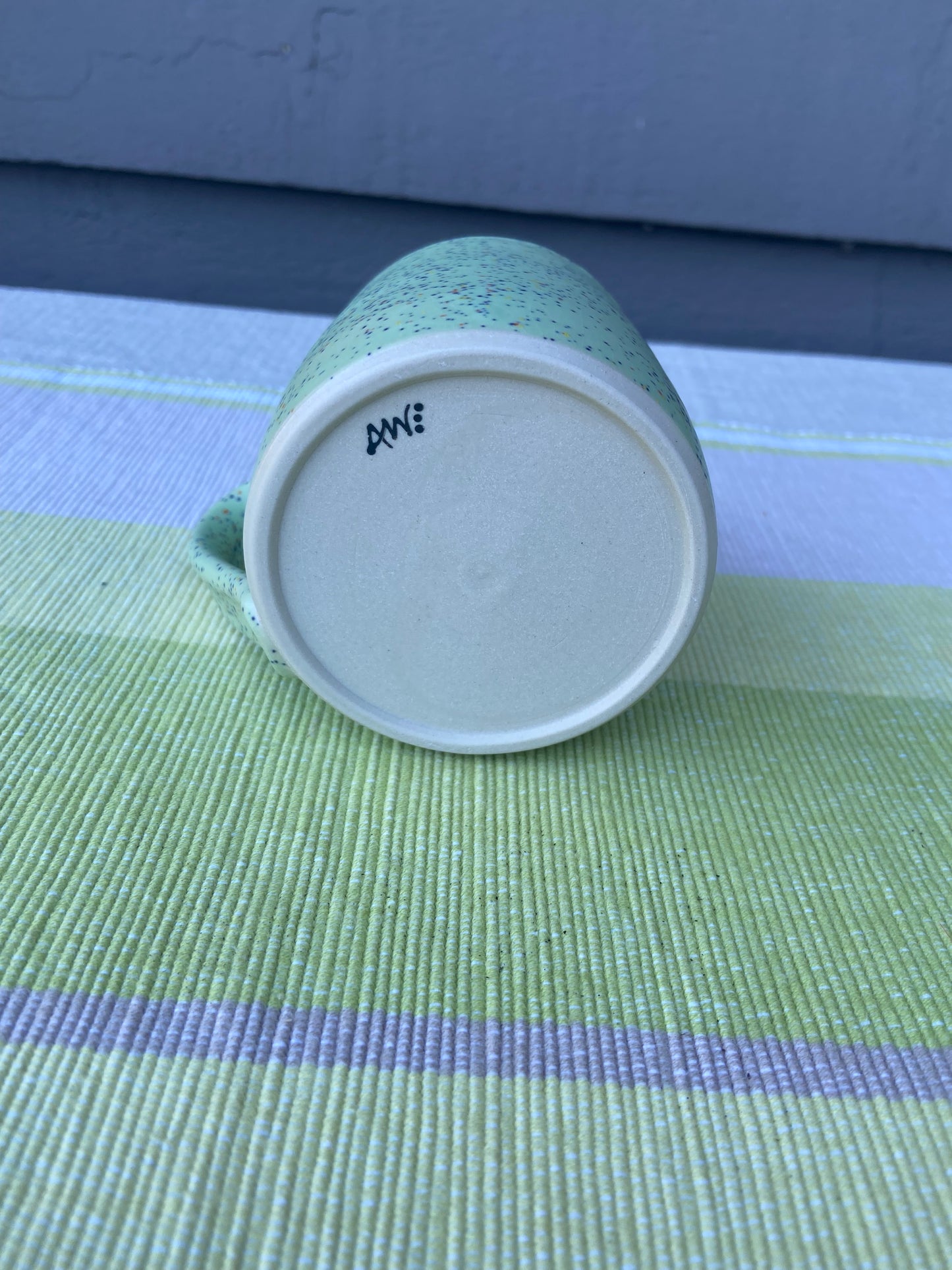 Mint Confetti Mug