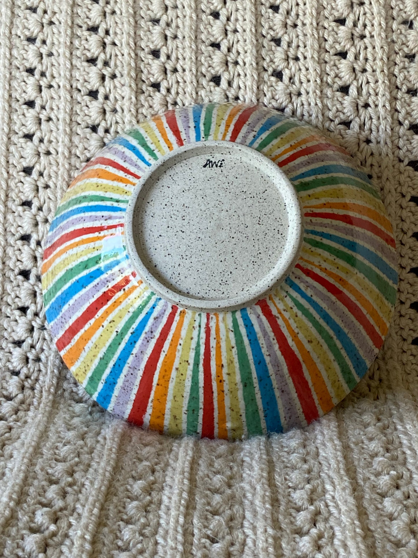 Rainbow Serving Bowl 2