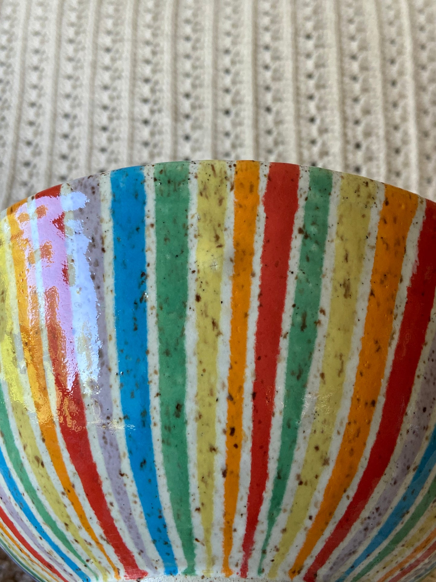 Rainbow Serving Bowl 2