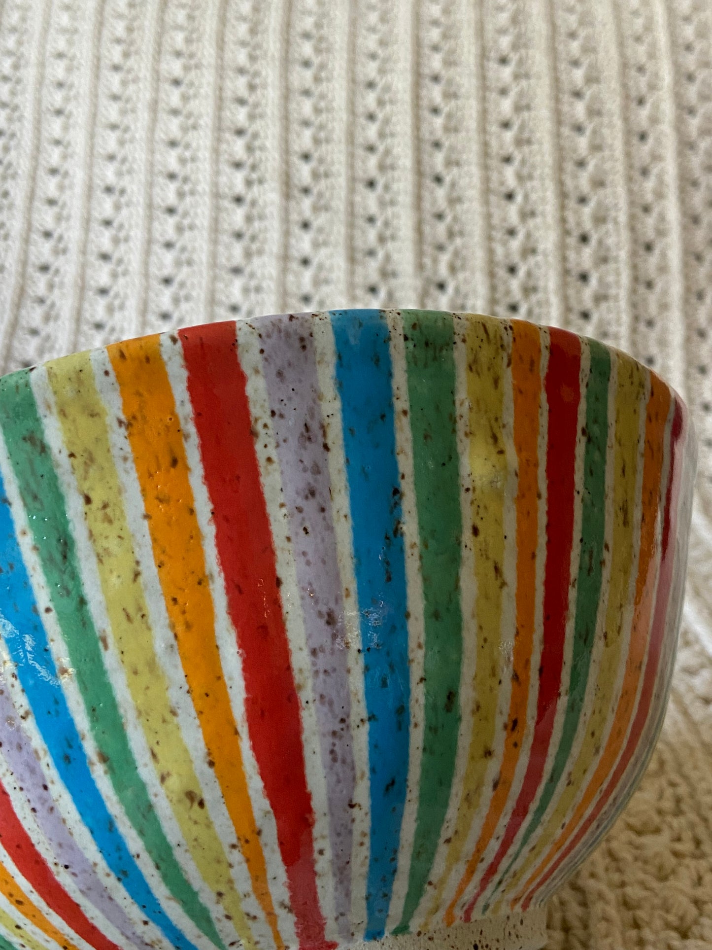 Rainbow Serving Bowl 2