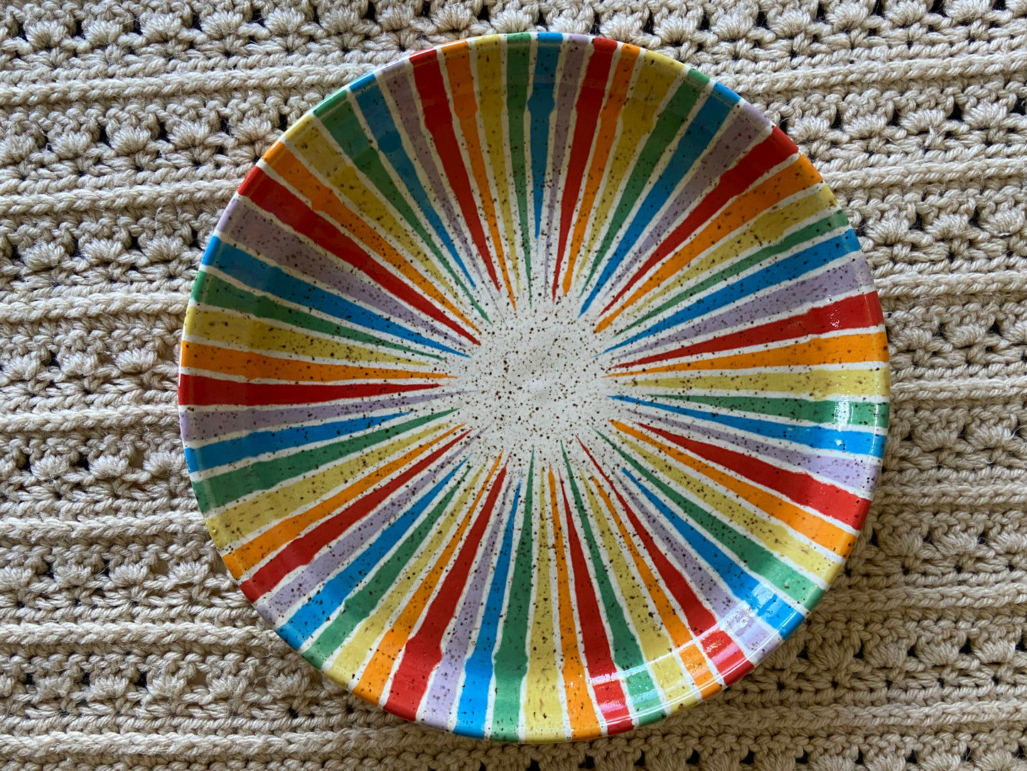 Rainbow Plate