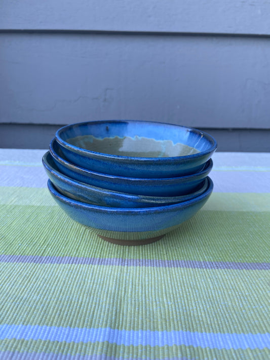 Green and Blue Dessert Bowl