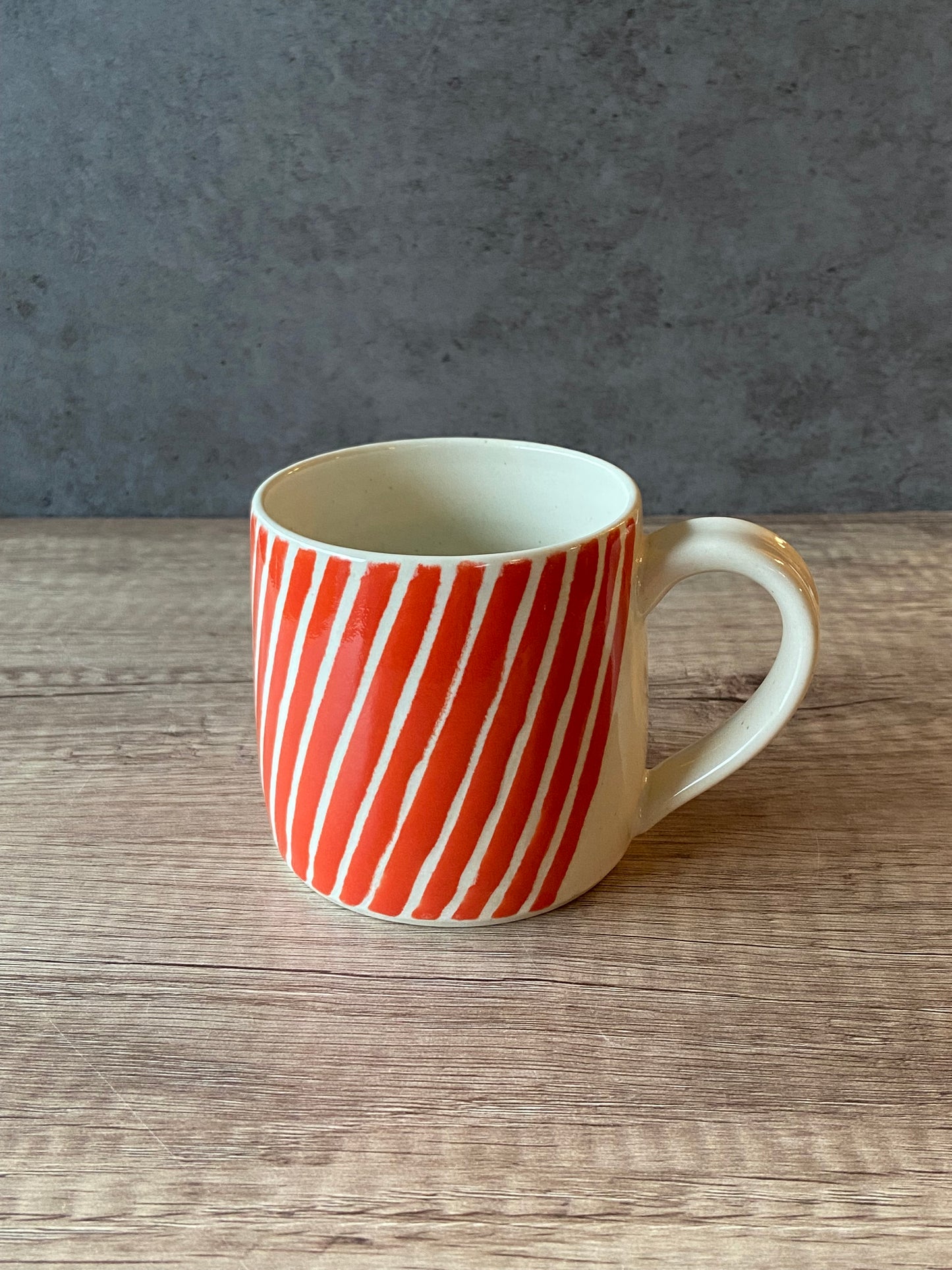 Red Stripe Mug