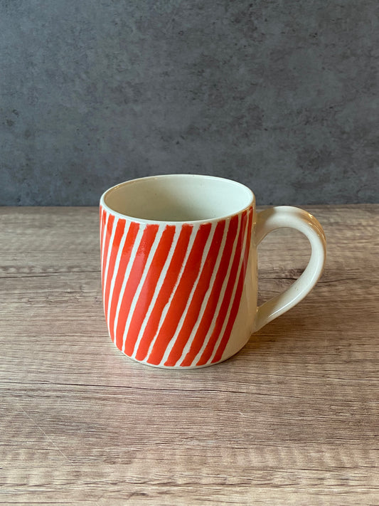Red Stripe Mug