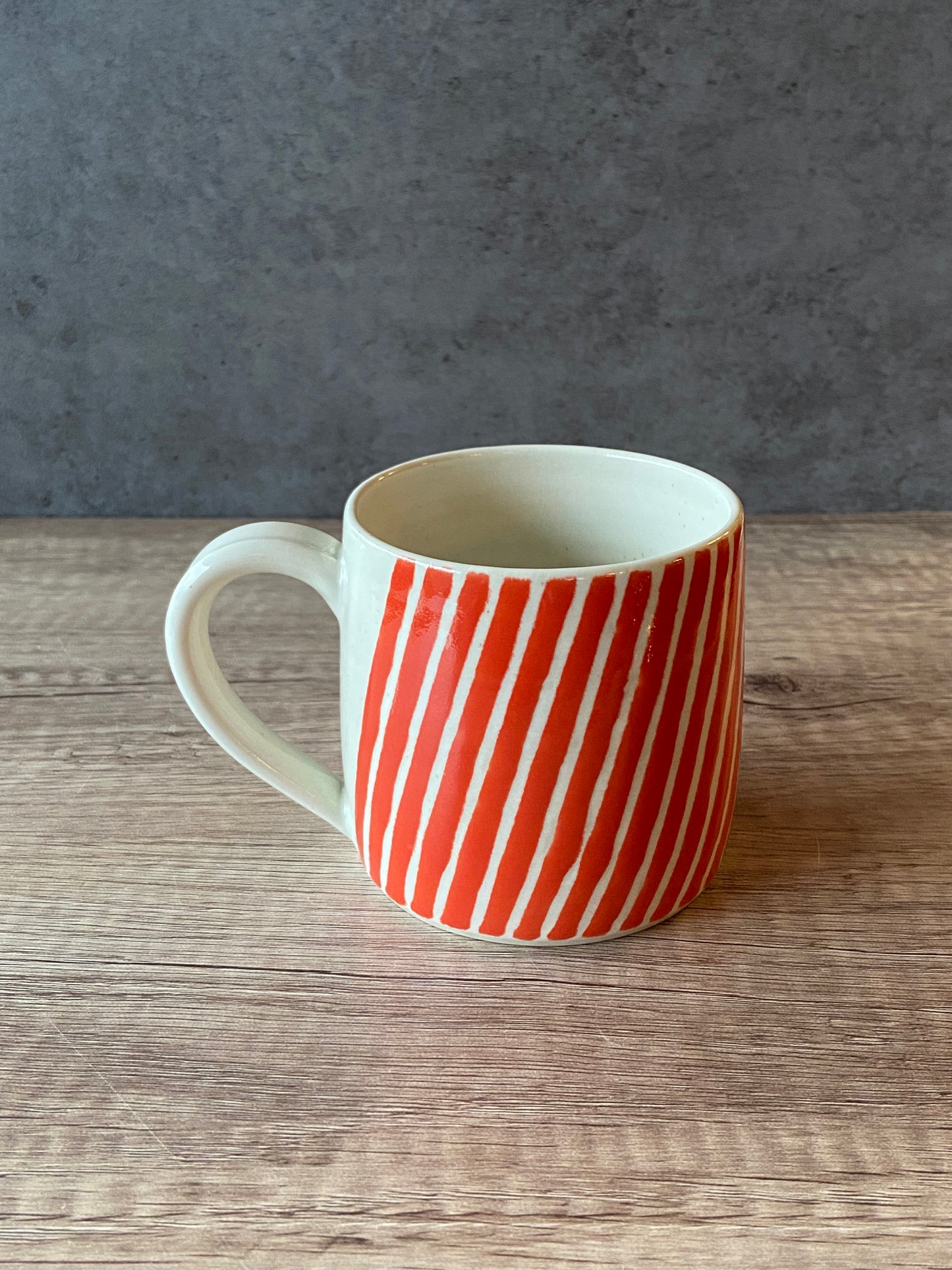 Red Stripe Mug