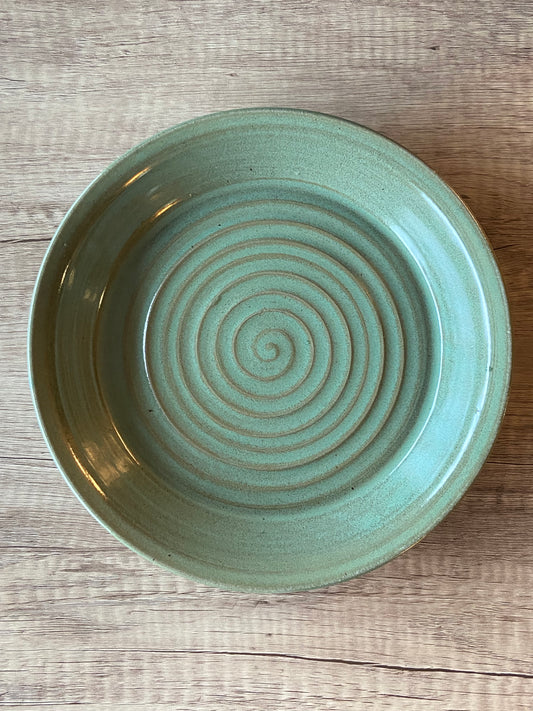 Green Pie Dish