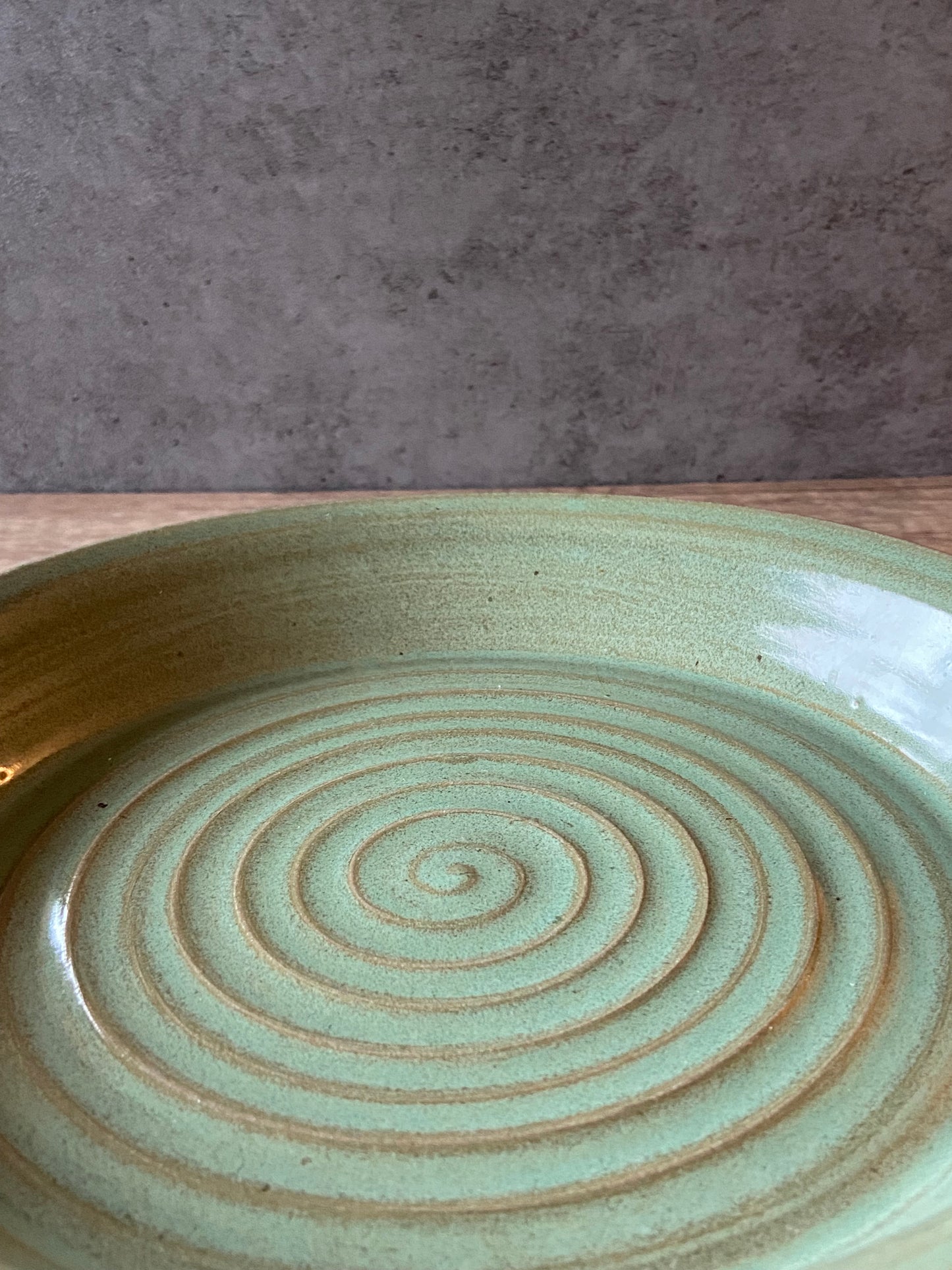 Green Pie Dish